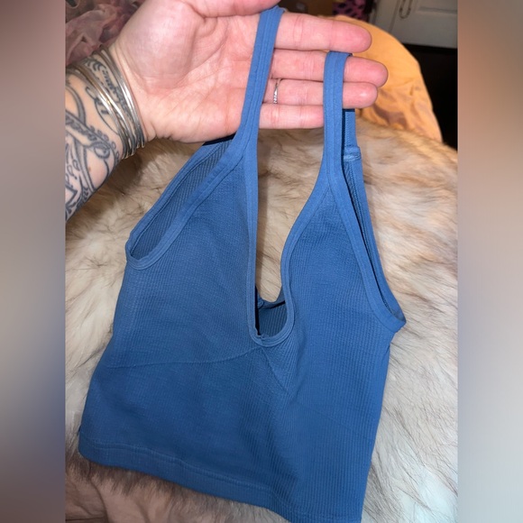 NWOT Free People Movement Happiness Runs (V-neck Watch Out Tank) 🦋 - Picture 2 of 5